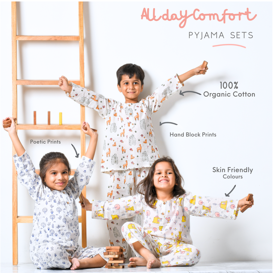 Sunny Journey Pyjama Set (1-8 Years)