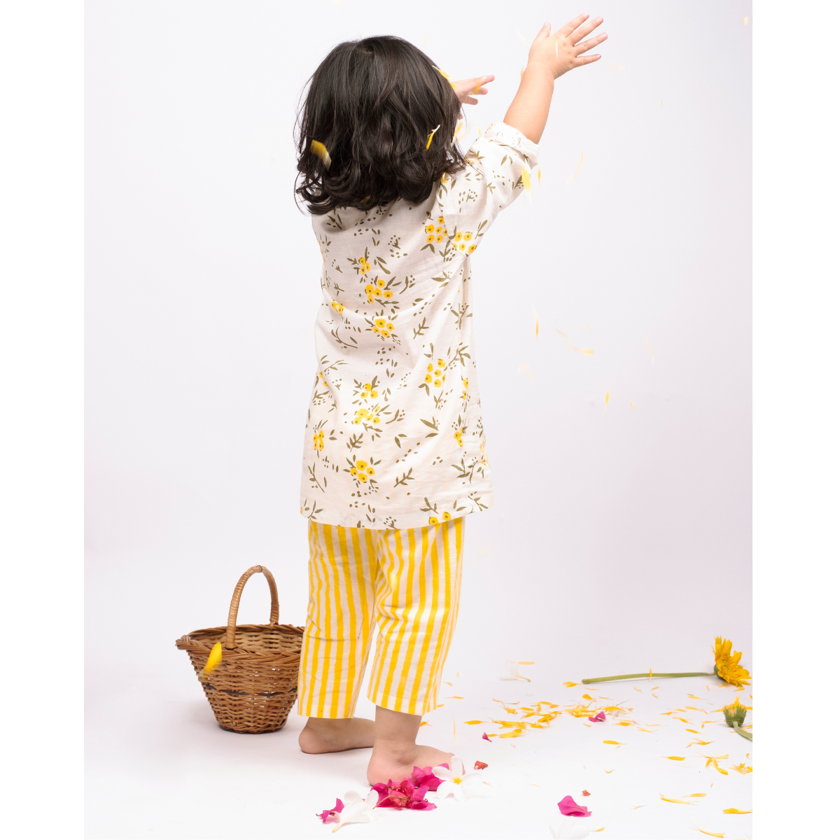 Wildflower Yellow Pyjama Set (1-8 Years)