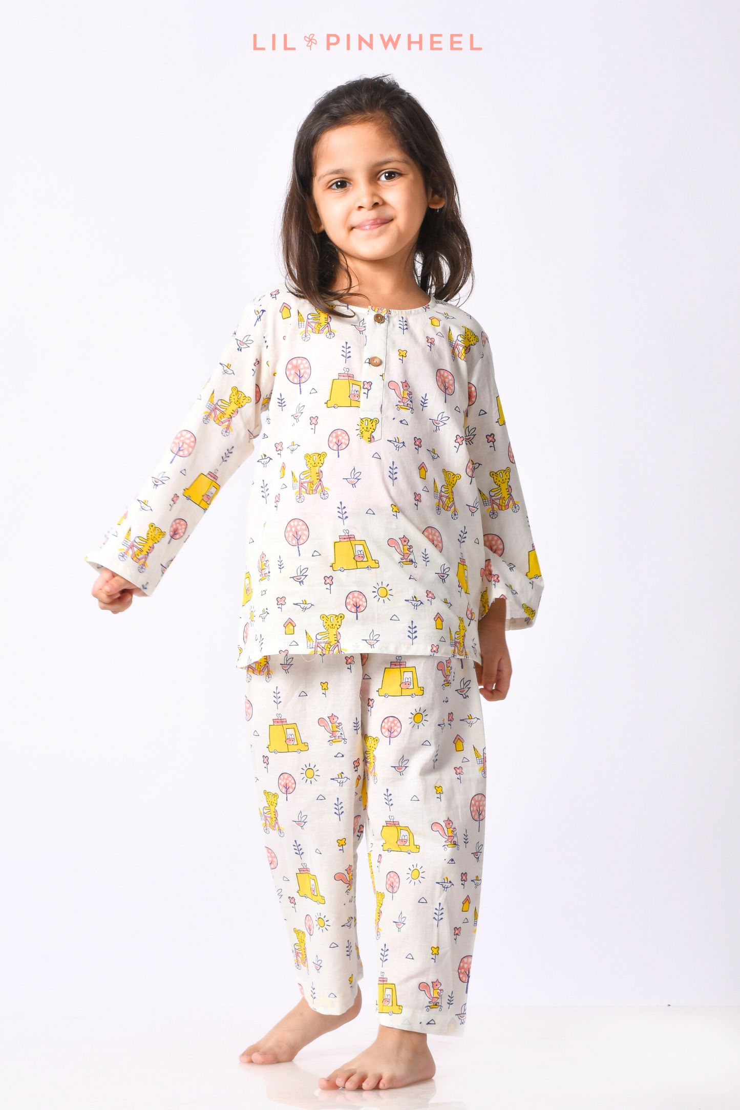 Sunny Journey Pyjama Set (1-8 Years)