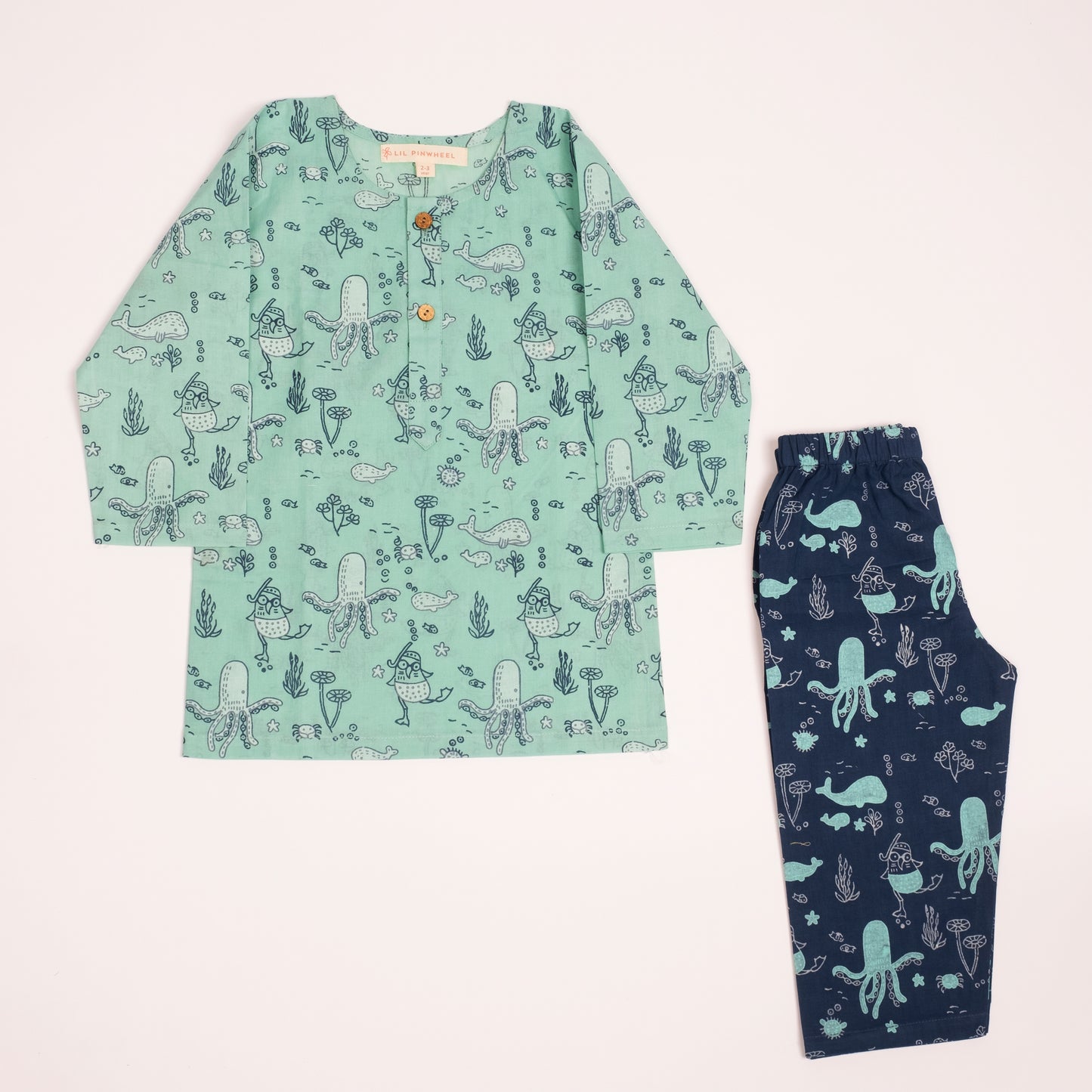 Under The Sea Pyjama Set (1-8 Years)