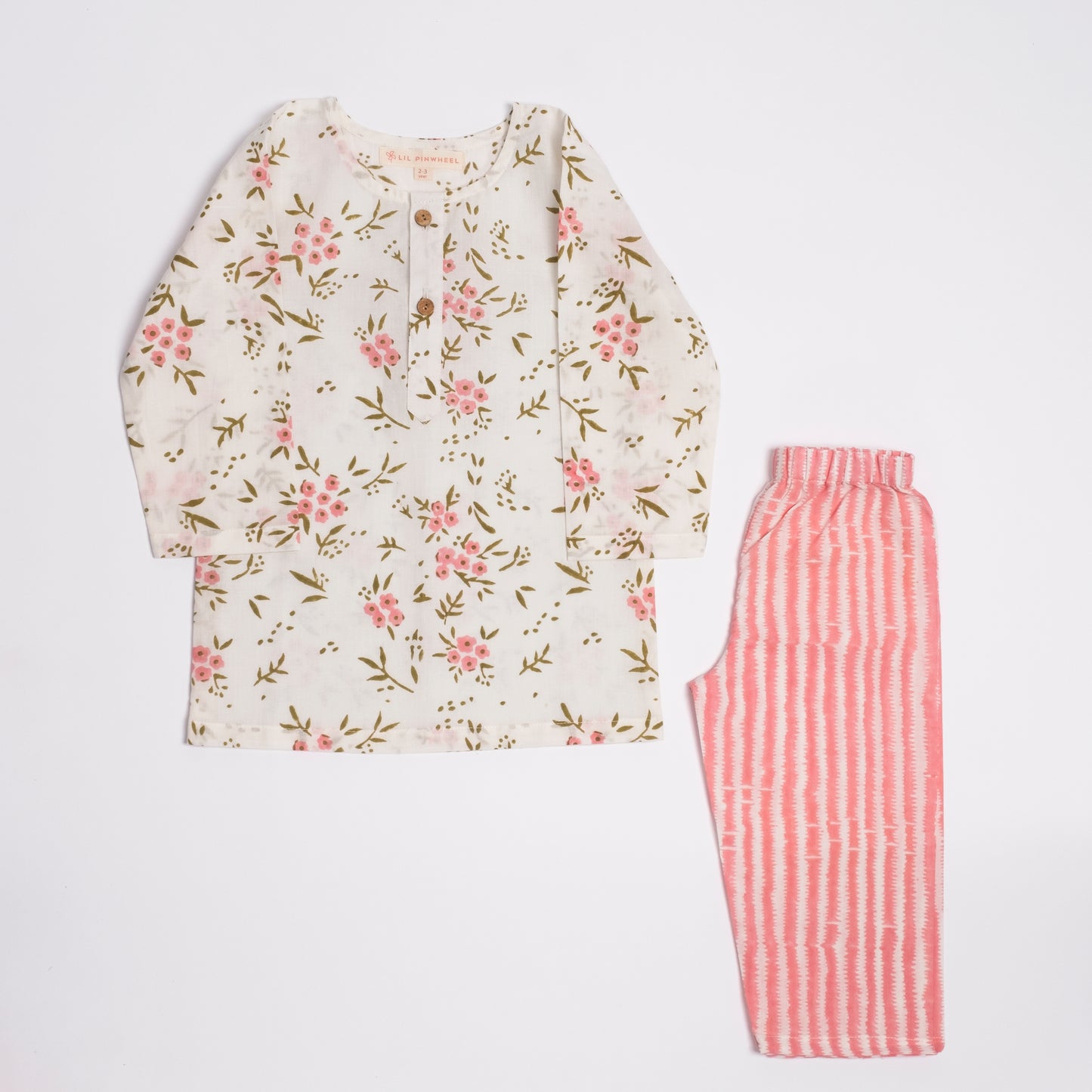 Wildflower Pink Pyjama Set (1-8 Years)