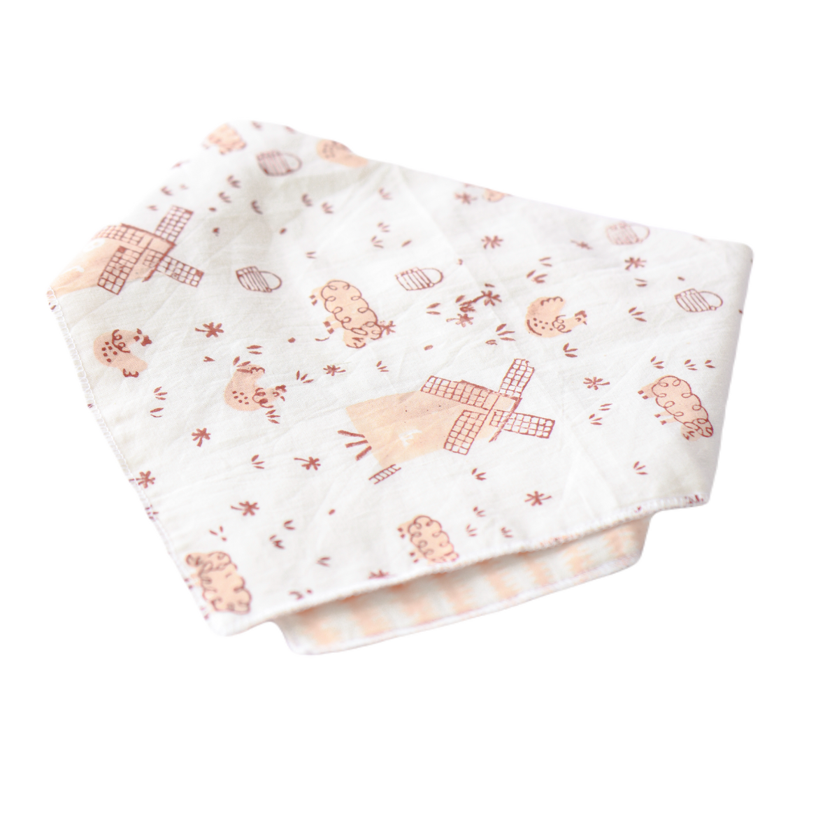 Baby Bandana Bib- Farmland