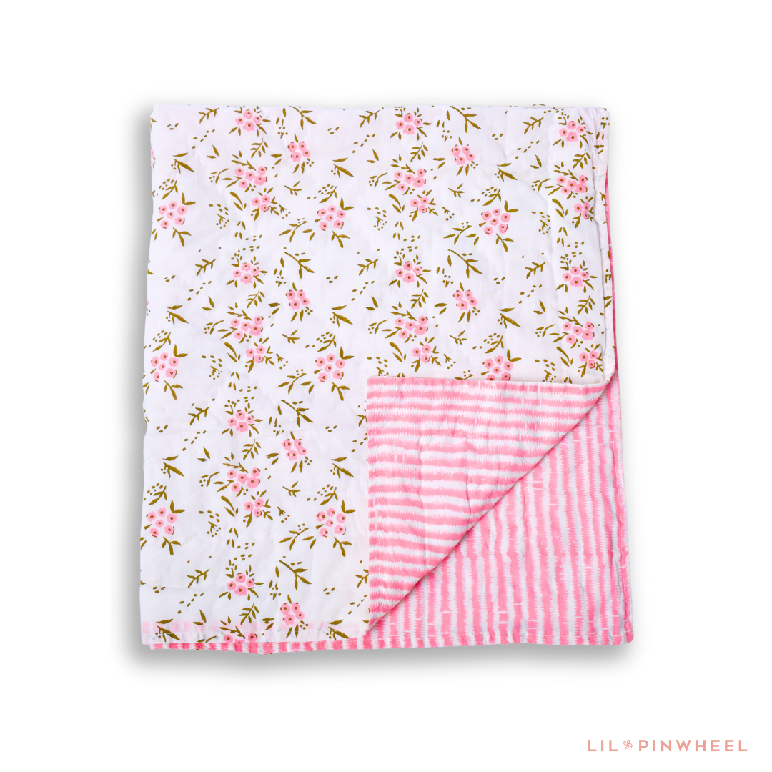 Quilt - Wildflowers Pink